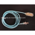Brown Twisted Braided Coloured Lighting Cable PVC Insulated Cable